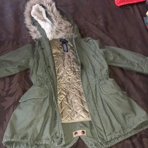 Girls fishtail Parka